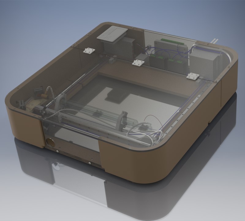 The image of the blackTooth v2 Laser Cutter and Engraver